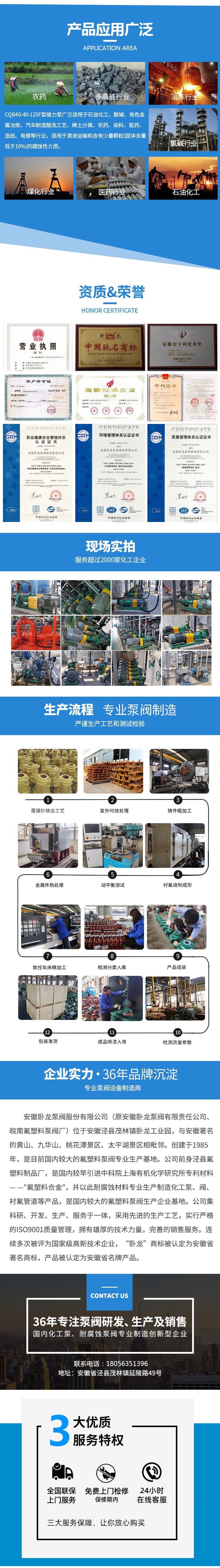 CQB型插管式氟塑料磁力泵(图4)